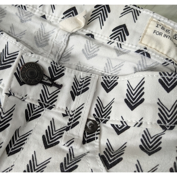 Rag & Bone for Intermix White Arrow Tux Legging Jeans - Picture 6 of 8